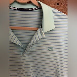 Southern Tide Striped Polo
